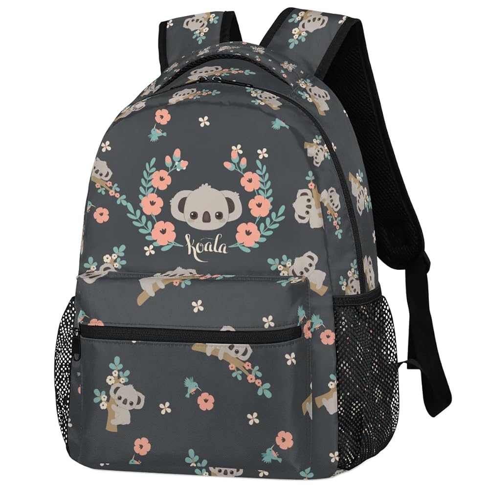 Amazon.com: cfpolar Koala Backpack for School, Koala Forest